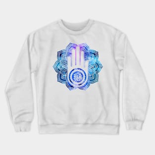 Jain Hand -symbol of Jainism Crewneck Sweatshirt